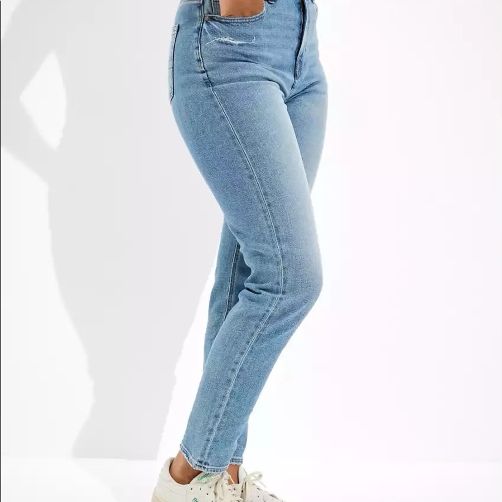 AE Stretch Curvy Mom Jean